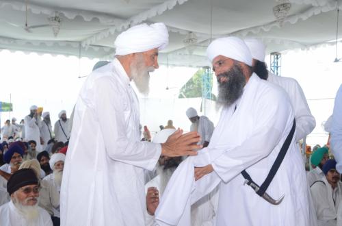 Sant Baba Baldev Singh ji Bulandpuri and Sant Baba Amir Singh ji