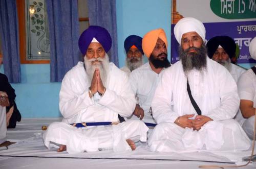 Singh Sahib Giani Gurbachan Singh ji and Sant Baba Amir Singh ji