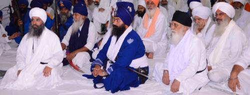 Jathedar Baba Swaranjeet Singh ji and Sant Baba Amir Singh ji