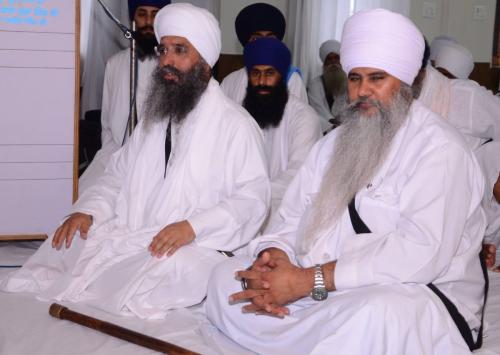 Sant Baba Amir Singh ji and Baba Narinder Singh ji