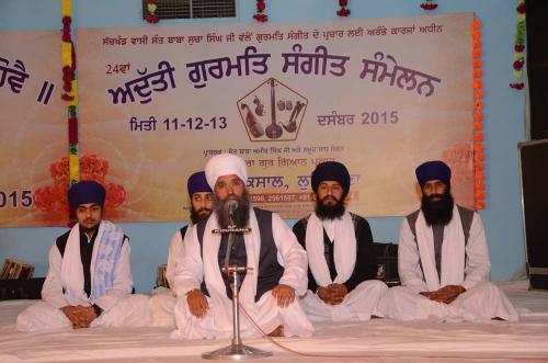 Sant Baba Amir Singh ji Mukhi Jawaddi Taksal katha karde hoye