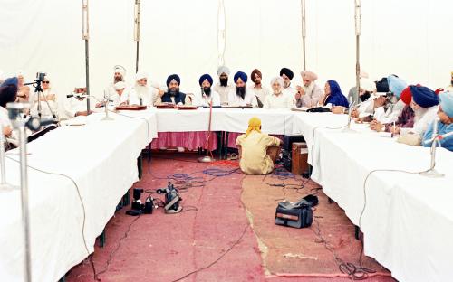 Concept of five Beloved (Panj Piyare) in Sikhism seminar (112)