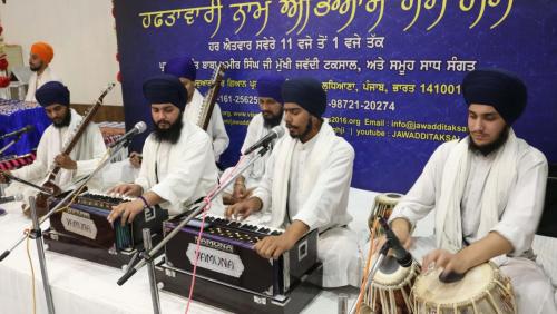 Weekly Simran Samagam November 12, 2017  Sant Baba Amir Singh ji Mukhi Jawaddi Taksal (1)