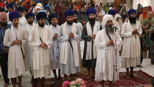 Weekly Simran Samagam November 12, 2017  Sant Baba Amir Singh ji Mukhi Jawaddi Taksal (32)