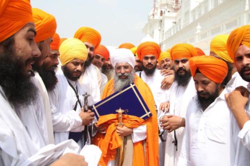 Sant Baba Sucha Singh ji honoured from Akal Takhat Sahib, award received by Sant Baba Amir Singh ji (20)