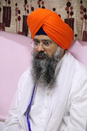 Takhat Sachkhand Sri Hazoor Sahib, Vikhe Darshan karde hoye Sant Baba Amir Singh ji Mukhi Jawaddi Taksal (5)