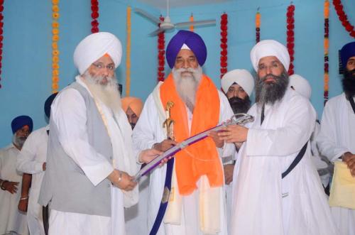 Singh Sahib Giani Gurbachan Singh ji and Sant Baba Amir Singh ji and Bhai Guriqbal Singh ji