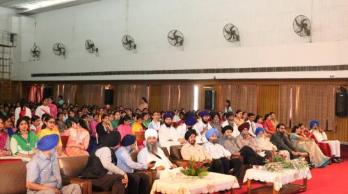 Seminar at Ramgarhia Girls Collage Ludhiana Jawaddi Taksal (1)