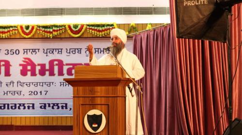 Seminar at Ramgarhia Girls Collage Ludhiana Jawaddi Taksal (10)