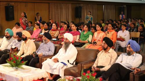 Seminar at Ramgarhia Girls Collage Ludhiana Jawaddi Taksal (3)