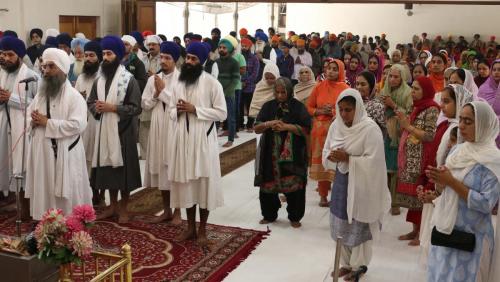 Weekly Simran Samagam November 12, 2017  Sant Baba Amir Singh ji Mukhi Jawaddi Taksal (30)