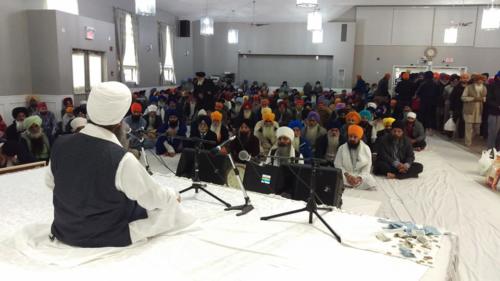 Sant Baba Amir Singh ji Mukhi Jawaddi taksal at Canada tour 2018 (3)