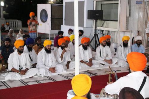Sant Baba Amir Singh ji and Students of Jawaddi Taksal Hazoor sahib Yatra (1)