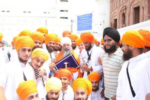 Sant Baba Sucha Singh ji honoured from Akal Takhat Sahib, award received by Sant Baba Amir Singh ji (10)