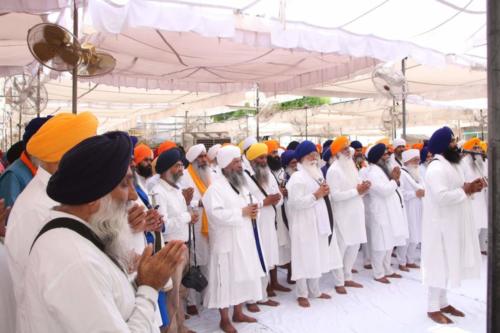 Sant Baba Sucha Singh ji honoured from Akal Takhat Sahib, award received by Sant Baba Amir Singh ji (12)