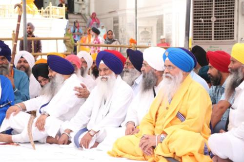 Sant Baba Sucha Singh ji honoured from Akal Takhat Sahib, award received by Sant Baba Amir Singh ji (17)