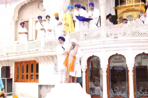 Sant Baba Sucha Singh ji honoured from Akal Takhat Sahib, award received by Sant Baba Amir Singh ji (19)