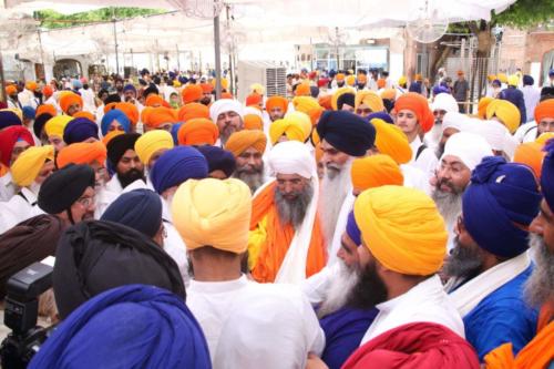 Sant Baba Sucha Singh ji honoured from Akal Takhat Sahib, award received by Sant Baba Amir Singh ji (22)