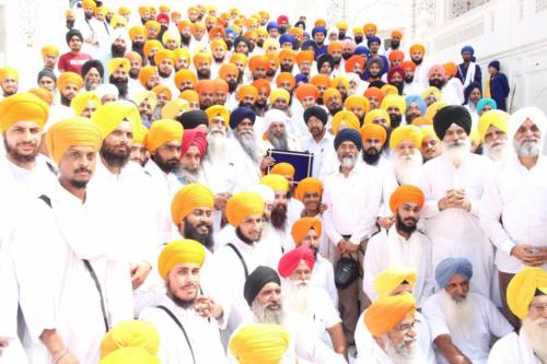 Sant Baba Sucha Singh ji honoured from Akal Takhat Sahib, award received by Sant Baba Amir Singh ji (31)