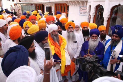 Sant Baba Sucha Singh ji honoured from Akal Takhat Sahib, award received by Sant Baba Amir Singh ji (38)