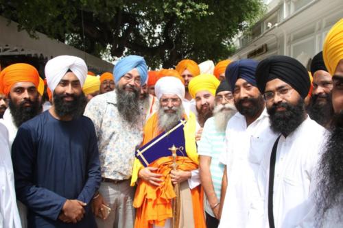 Sant Baba Sucha Singh ji honoured from Akal Takhat Sahib, award received by Sant Baba Amir Singh ji (42)