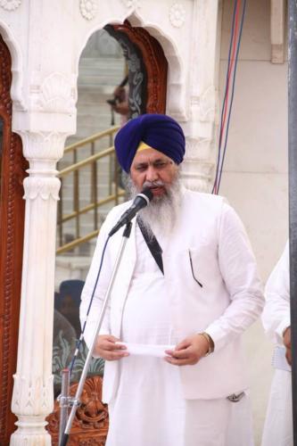Sant Baba Sucha Singh ji honoured from Akal Takhat Sahib, award received by Sant Baba Amir Singh ji (44)